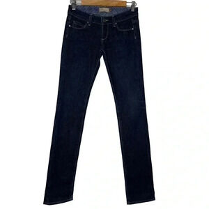 PAIGE ‘Blue Heights’ Premium Denim Low Rise Blue Wash Denim Jeans  Size 25